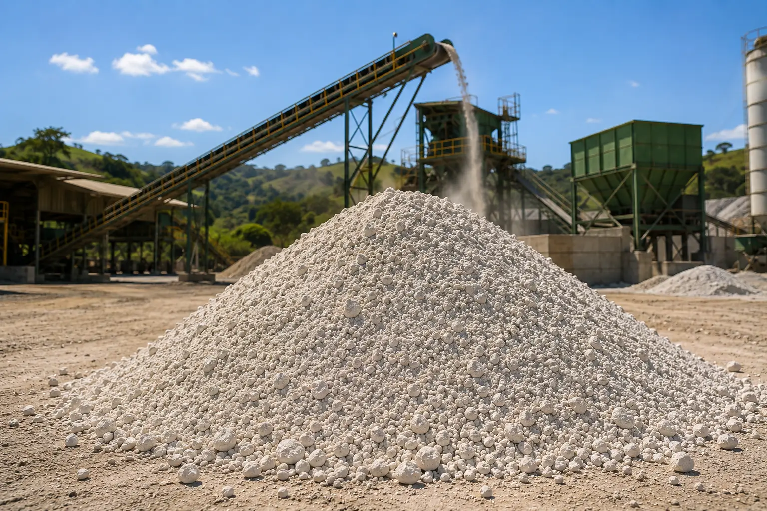 Calcário com adicional de Gesso